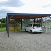 Structure toit plat - bac acier - >Fermeture claire voie - >Montech 82